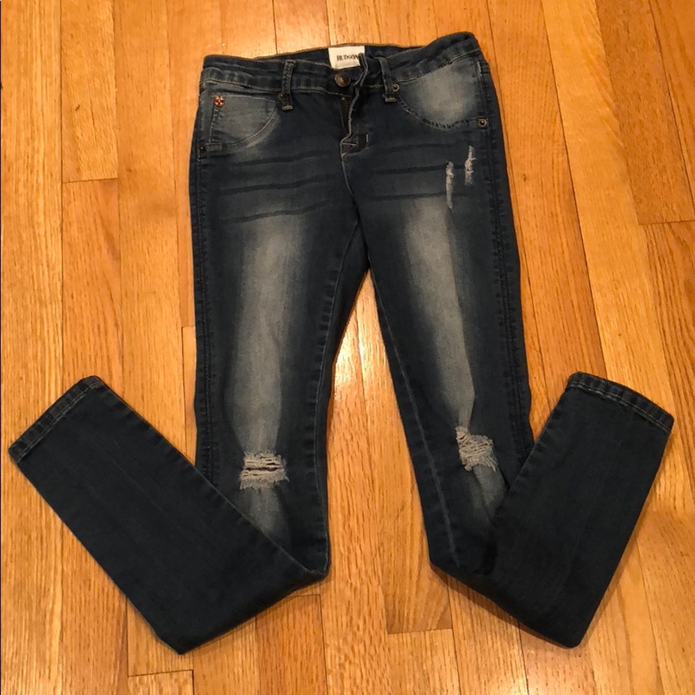 Skip ripped Hudson jeans